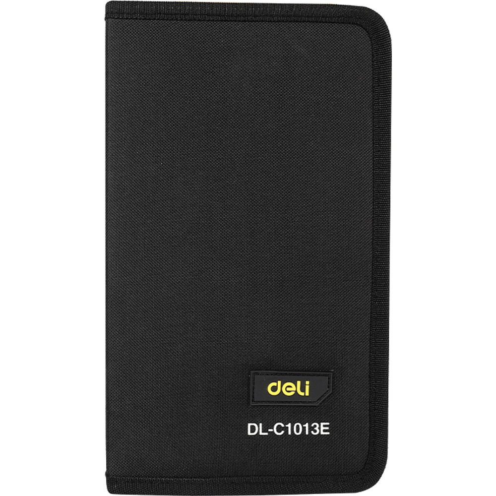 Набор ручного инструмента "Deli", 13 предметов, сумка, черный, желтый - 3