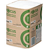 Салфетки бумажные Focus Optimum, 24х18 см, 1 слой, белый, 250 листов - 2