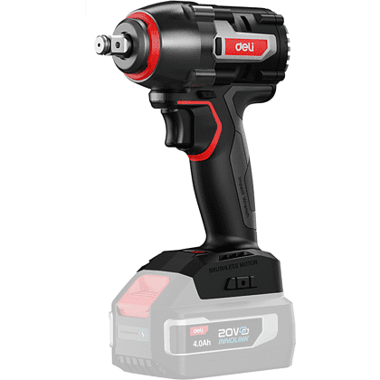 Аккумуляторный винтоверт Deli RS DE231Z, 20 В, 500 Нм, без АКБ и З/У, коробка