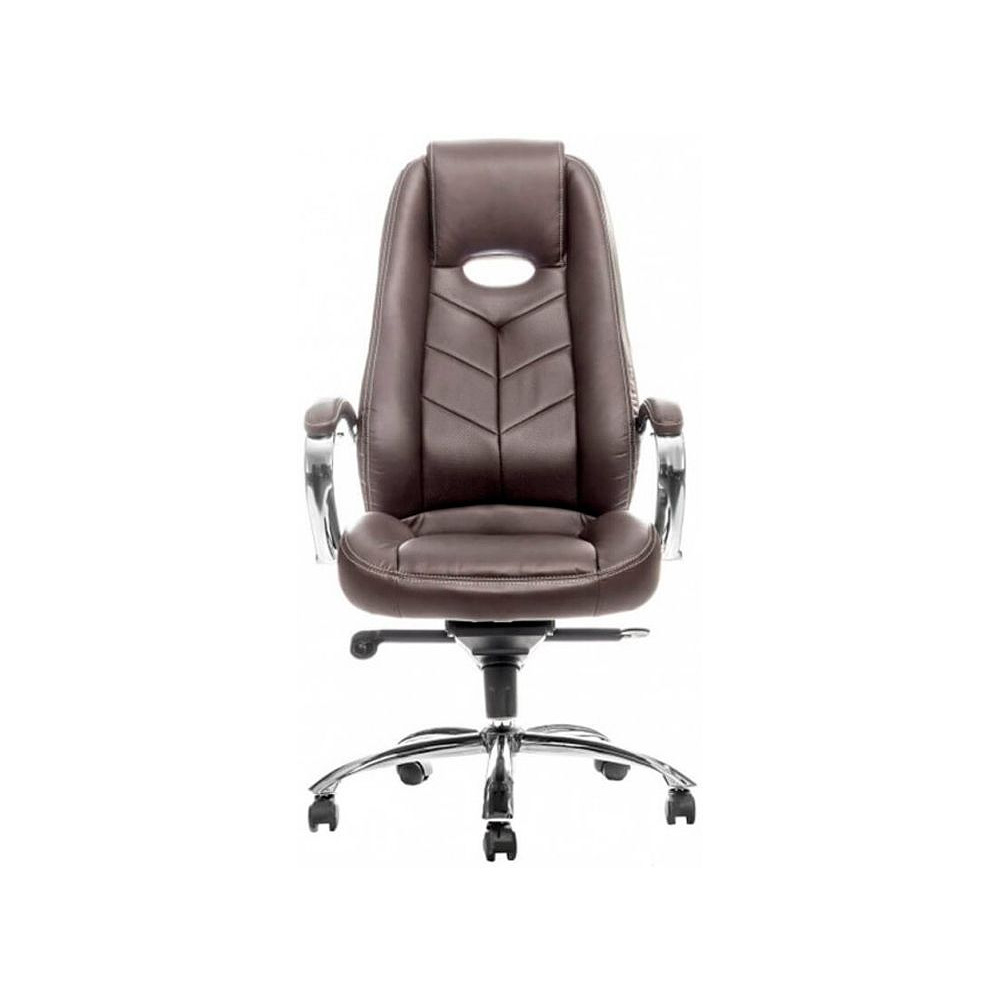 Кресло для руководителя EVERPROF "DRIFT PU", экокожа, металл, коричневый - 2