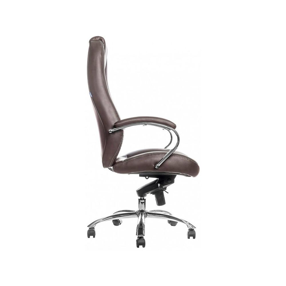 Кресло для руководителя EVERPROF "DRIFT PU", экокожа, металл, коричневый - 3