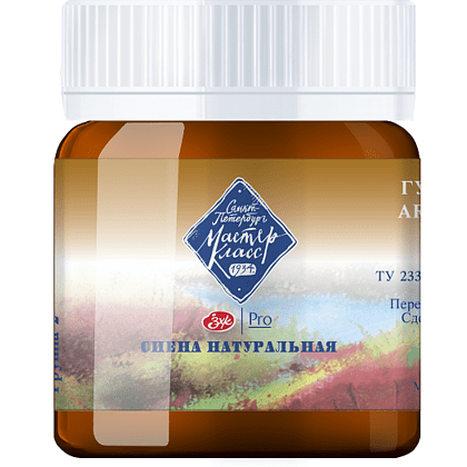 Краски гуашевые "Мастер-класс", 405 сиена натуральная, 40 мл, банка