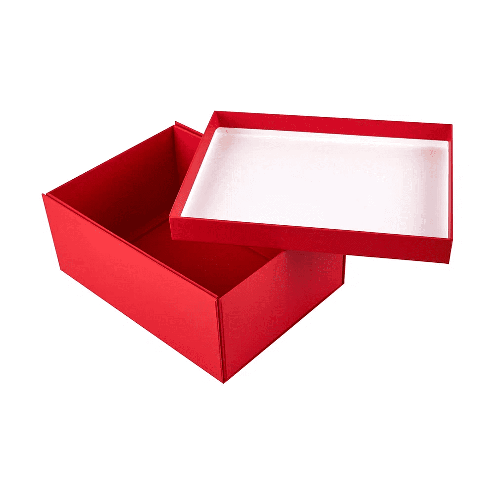 Коробка картонная, 220х160х95 мм, красный - 6