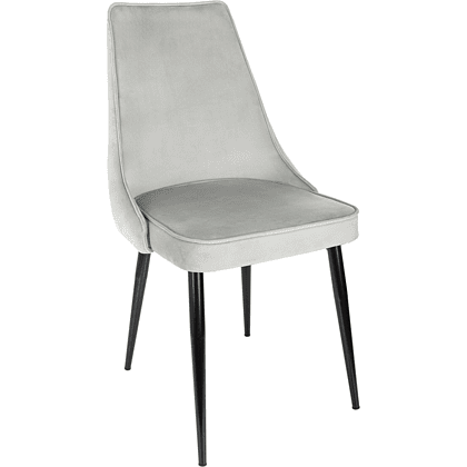 Стул Бюрократ "CH-K4_2", ткань, светло-серый, металл, комплект 2 штуки - 2