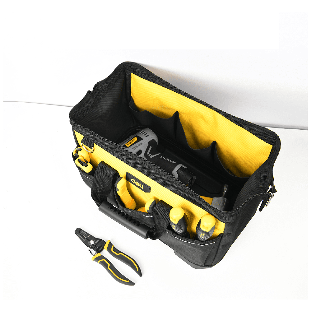 Сумка для инструментов Deli YS DL586119, 360 x 200 x 220 мм, 13 карманов - 2
