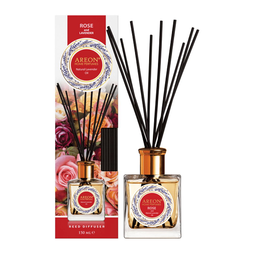 Аромадиффузор Areon Home perfume sticks роза и масло лаванды, 150 мл - 2