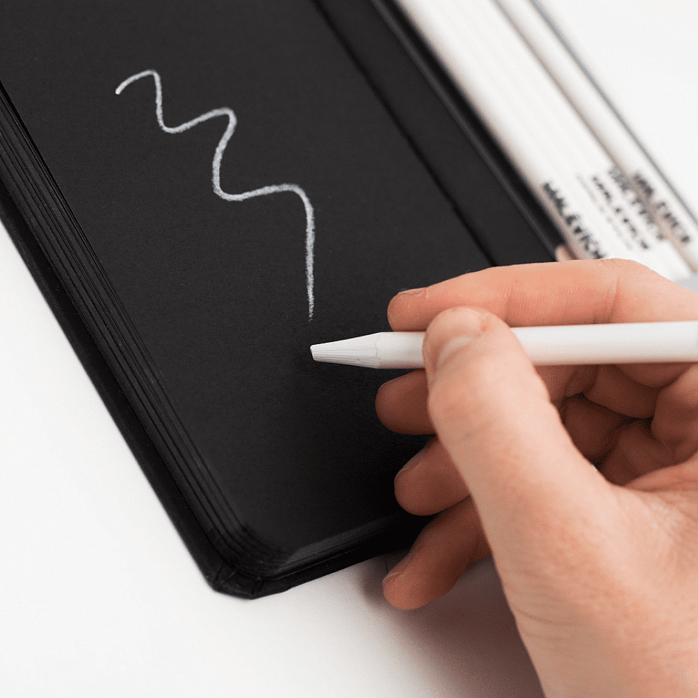 Карандаш пастельный "Малевичъ", белый - 4