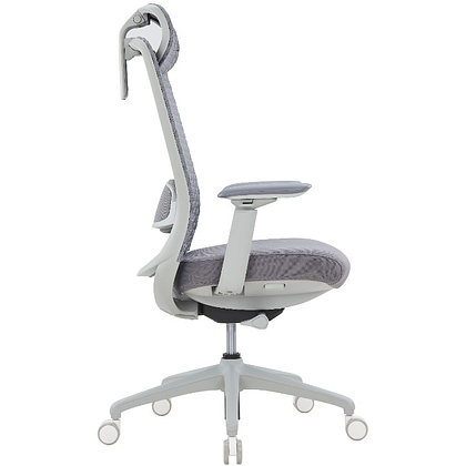 Кресло эргономичное SitZone CH-531A, ткань, пластик, серый - 4