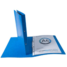 Папка на кольцах "Exacompta", картон, 20 мм, А4, синий