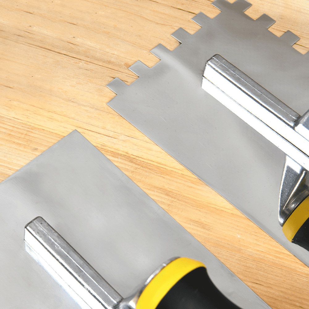 Гладилка Deli YS EDL509321, нержавеющая, 280 x 130 мм, зуб 10 x 10 мм - 5