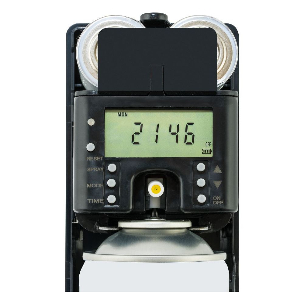 Диспенсер для аэрозольного освежителя воздуха BXG-AR-6006B, электронный, черный - 7