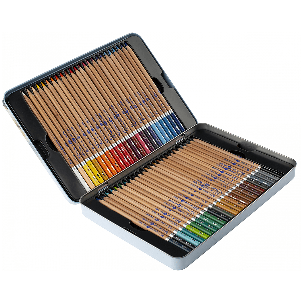 Карандаш акварельный "Белые ночи", набор 36 цветов, жестяной пенал - 3