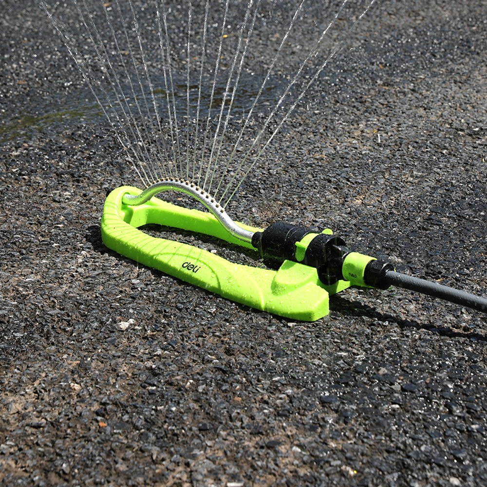 Разбрызгиватель Deli GS EDL581303, 3/4", осциллирующий веерный, пластик, зеленый - 5