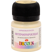 Краска акриловая интерферирующая "Декола"