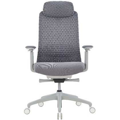Кресло эргономичное SitZone CH-531A, ткань, пластик, серый - 3