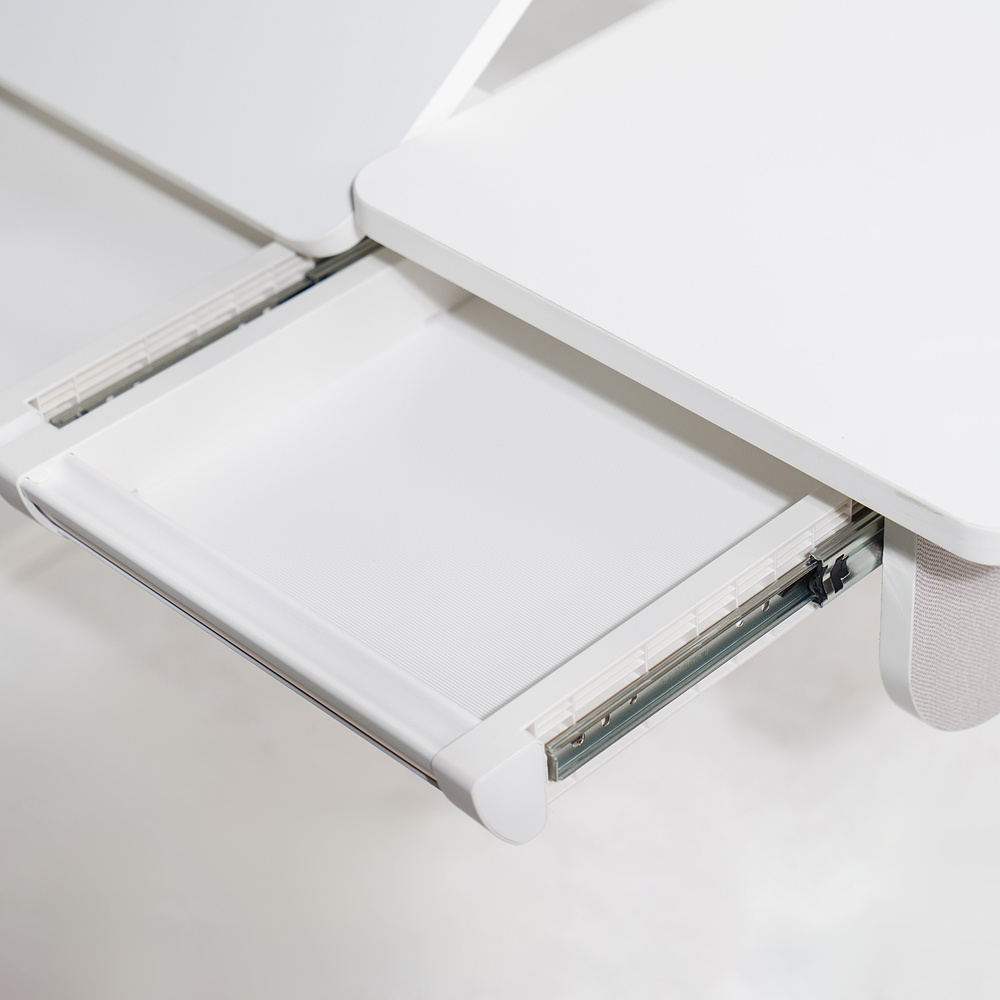 Комплект Ergosmart ученический Caravel: стол регулируемый Caravel, полка с подставкой для книг Wooden space - 23