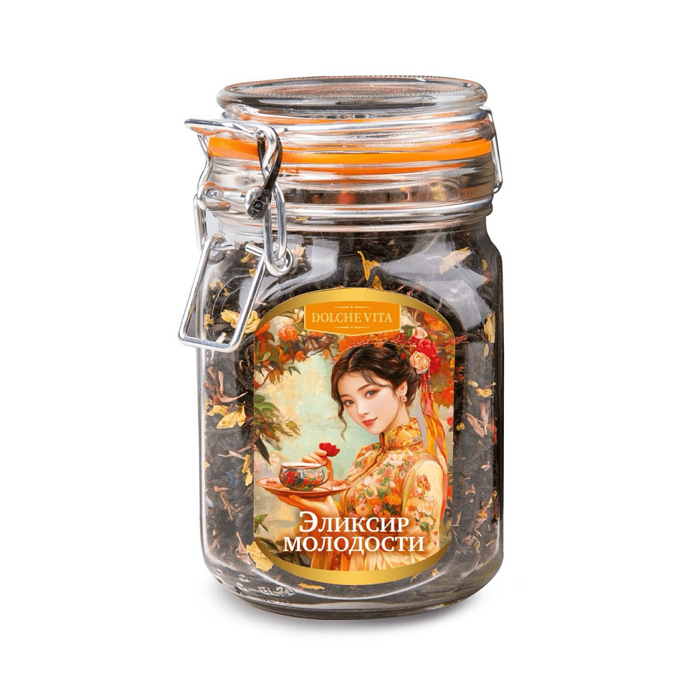 Чай Dolche vita "Эликсир Молодости", 125 г, черный