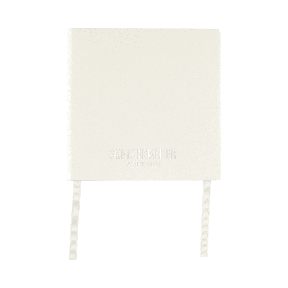 Скетчбук "Sketchmarker Sketch&Write", 12х12 см, 120 листов, бумага молочная, белая - 2