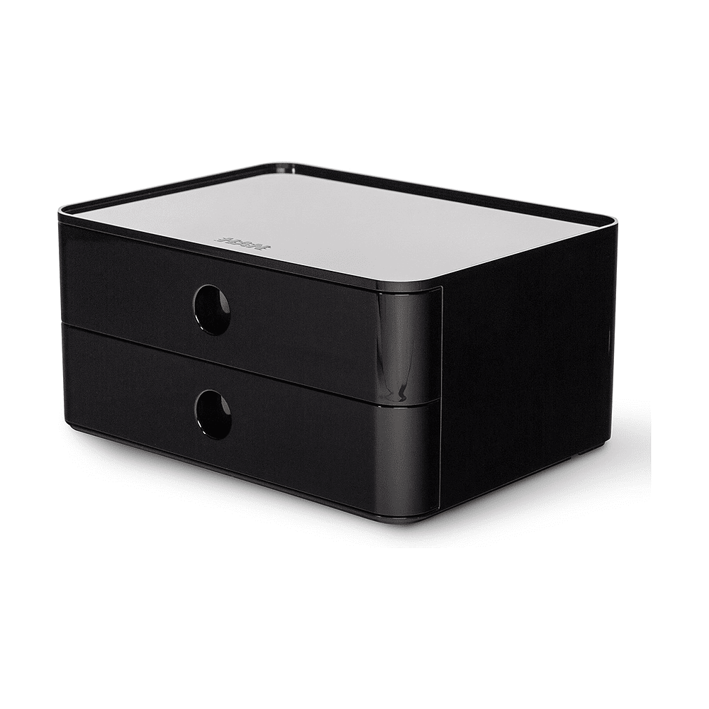 Блок из 2-х лотков закрытый "Allison", черный