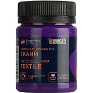 Краска акриловая по ткани 