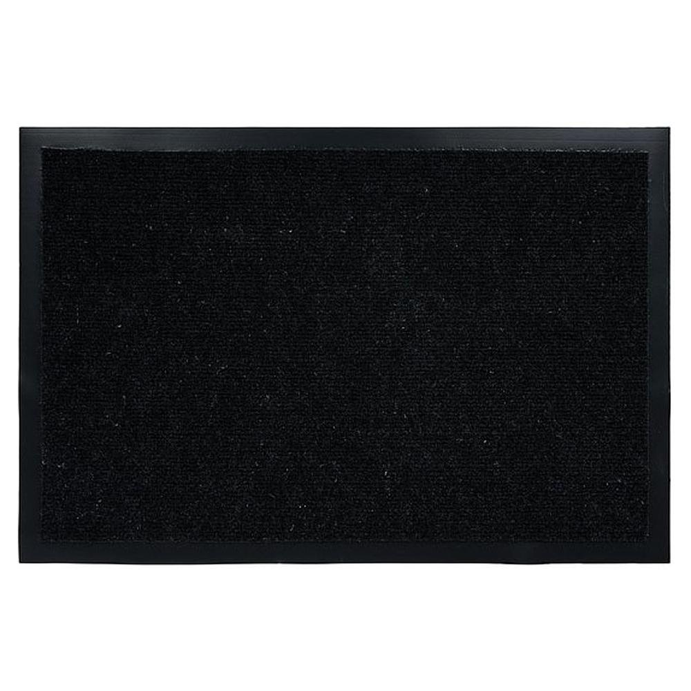 Коврик придверный влаговпитывающий "Trip", 400x600 мм, черный