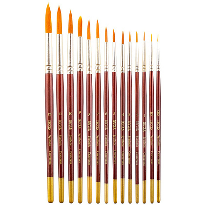 Кисть "Decola", синтетика, круглая, №0 - 2