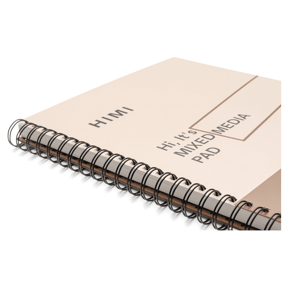 Скетчбук для графики "Himi", 22.8х30.4 см, 180 г/м2, 40 листов - 4