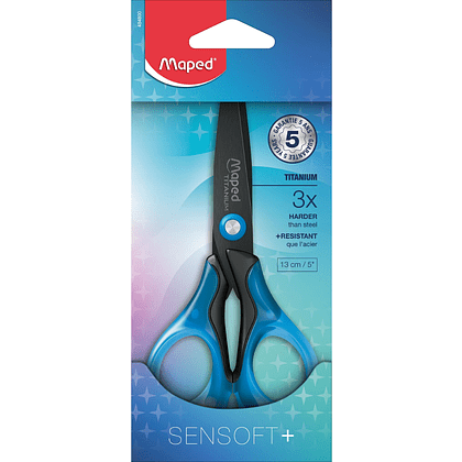 Ножницы "Sensoft", 13 см, ассорти - 2