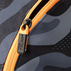 Рюкзак молодежный "Black Camouflage", серый, оранжевый - 2