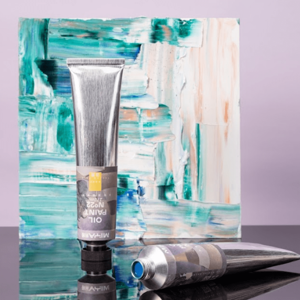 Краски масляные "HIMI.MIYA", сиена жжёная, 170 мл., туба - 5