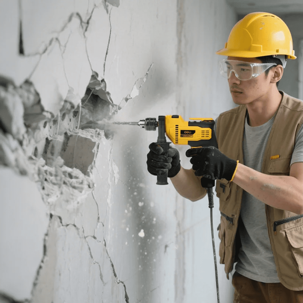 Бур по бетону Deli YS EDH-YCZ16008-E1, 8 x 160 мм, X-Tip, SDS-PLUS - 11