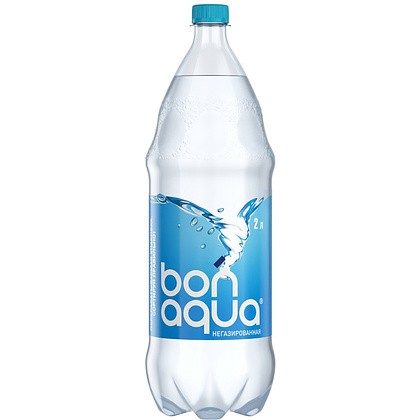 Вода питьевая "Bonaqua", негазированная, 2 л