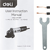 Угловая шлифмашина Deli YS EDL-JM125-E2 750 Вт, 125 мм - 9