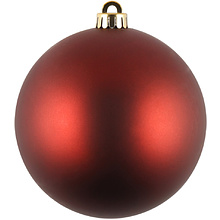 Шар елочный "41889", 15 см, пластик, ассорти, 3шт/уп.