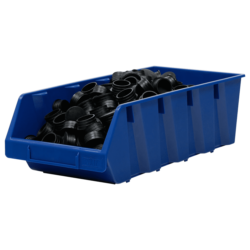 Ящик пластиковый "Практик", 500x230x150 мм, синий - 3