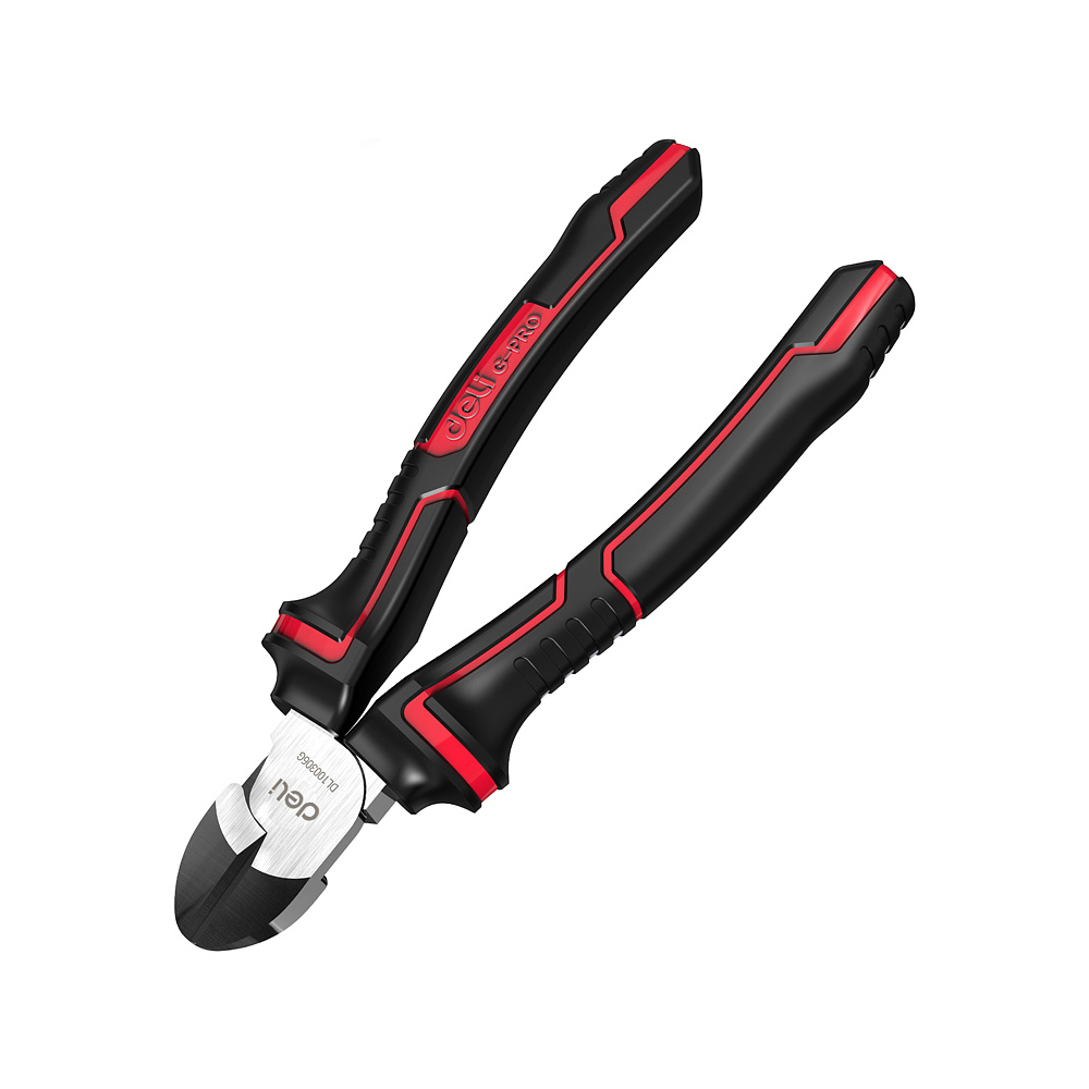 Бокорезы "Deli", 160 мм, красный, черный