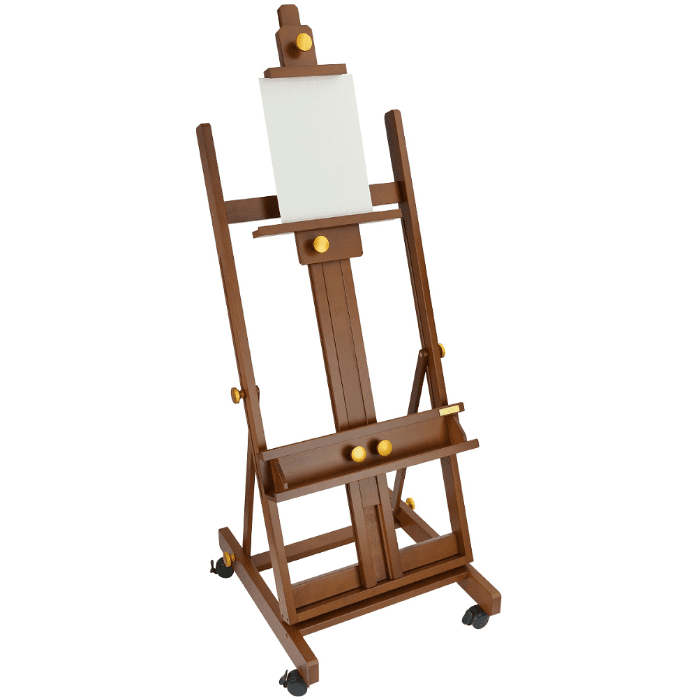 Мольберт-станок "Старый мастер", красный бук, 230 см, холст до 194 см - 2