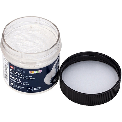 Паста акриловая рельефная "Декола" с песком, 100 мл. - 3