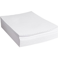 Бумага с неотрывной перфорацией в стопе 