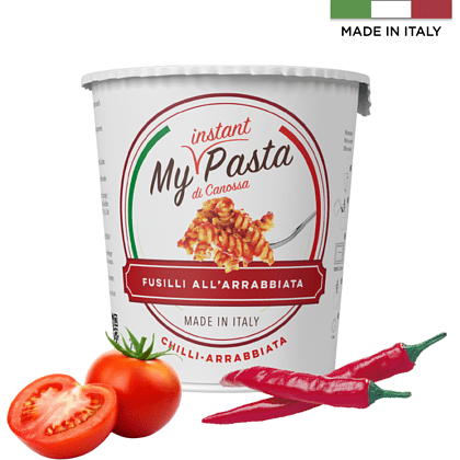 Паста фузилли "My instant pasta" с соусом арабьята, 70г