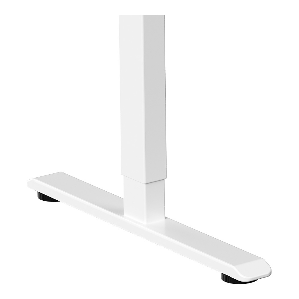 Стол с электроприводом WellDesk Prime 1300x675х18 белый/дуб термо черно-коричневый (9191462+9178193) - 9