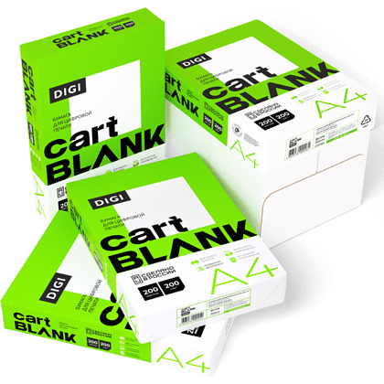Бумага "Cartblank Digi",  A4, 200 листов, 200г/м - 3