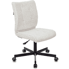 Кресло д/персонала Бюрократ СН-330М коралловый экомех крестовина металл черный