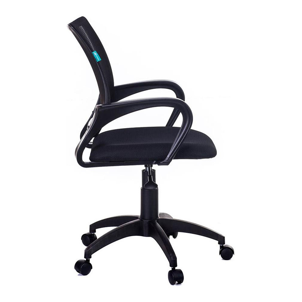 Кресло для персонала "Бюрократ CH-695NLT/BLACK" ткань, пластик, черный - 2