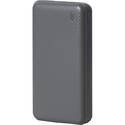 Внешний аккумулятор Power Bank "Rib 20", 20000 mAh, серый - 2