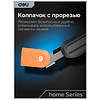 Набор ножей строительных Deli HS EHT4003C, 3 шт (ножи 9мм/18мм/трапеция), Soft Touch, оранжевый - 10