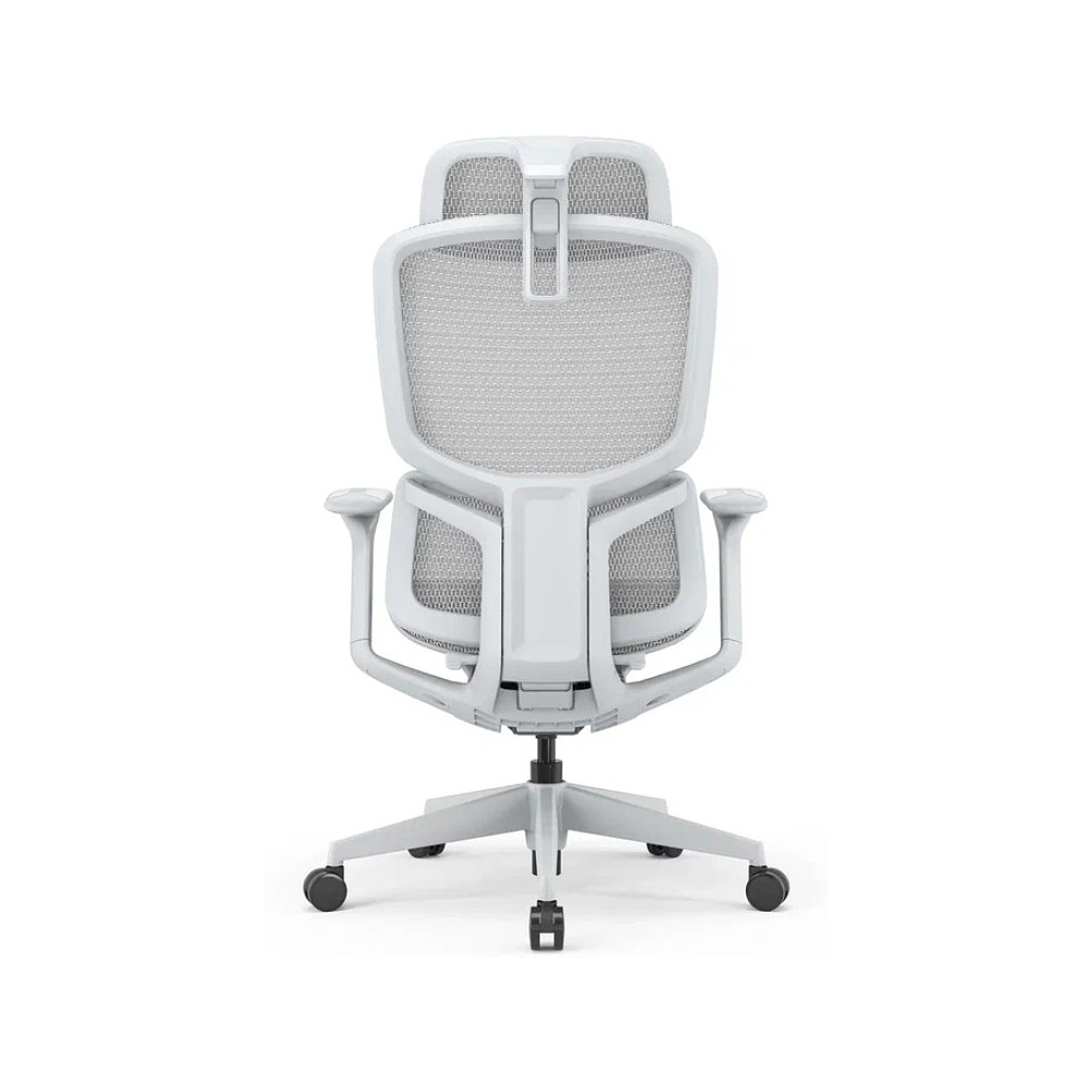 Кресло компьютерное SitZone E-JX-002А, сетка, пластик, белый - 5