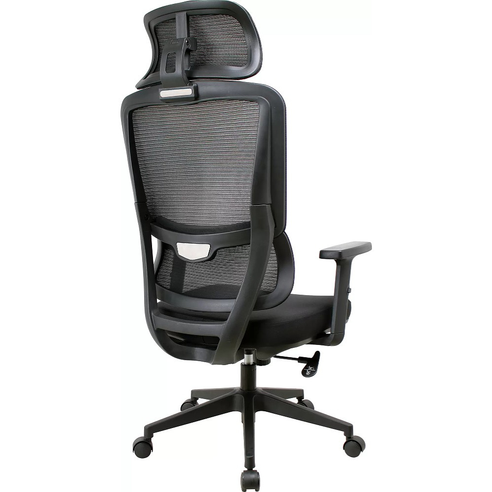 Кресло компьютерное EVERPROF Work, сетка, черный, пластик - 4