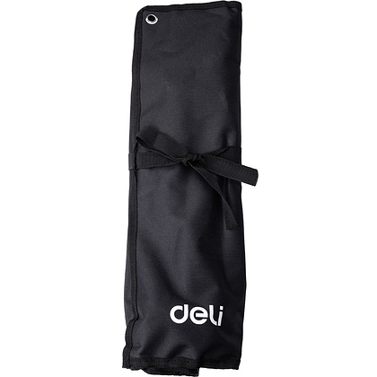 Набор ключей накидных изогнутых Deli YS EDL150012A, 6-32 мм, 12 шт., чехол, черный - 3