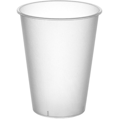 Пластиковый стакан Bubble Cup, одноразовый, матовый, 375 мл, 25 шт./упак.